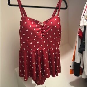 Torrid Disneys Minnie Mouse Swim dress